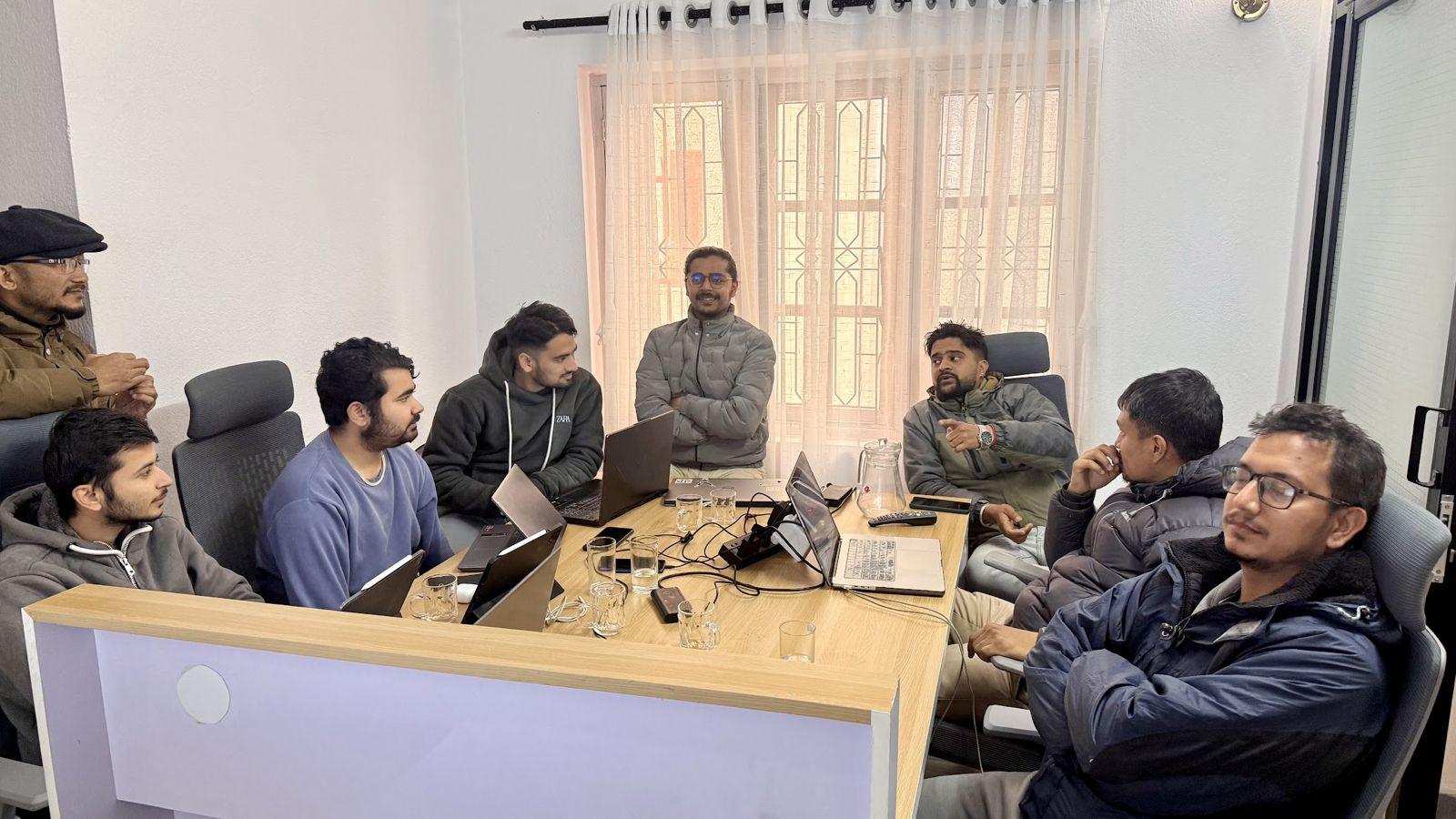 Team Strategy Session at Geofinity